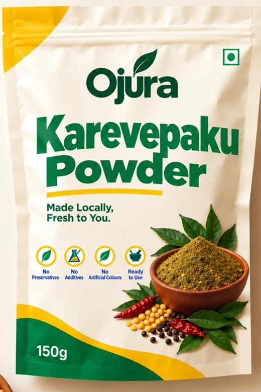 Ojura Karevepaku Powder 150 g pouch